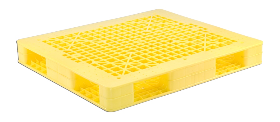 Petrochemical industrial plastic pallet PS4 - 130x110cm